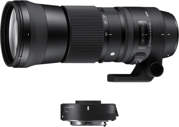 Aanbieding Sigma 150-600mm f/5-6.3 DG OS HSM C Nikon F + TC-1401 1.4x - ean 0085126932428