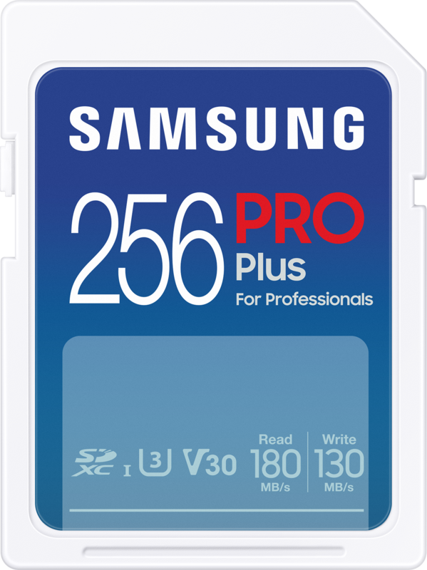 Aanbieding Samsung Pro Plus 256GB (2023) SDXC - ean 8806094780048