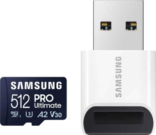Aanbieding Samsung PRO Ultimate 512 GB (2023) microSDXC + USB lezer - ean 8806094957242