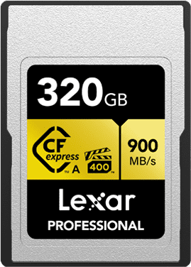 Aanbieding Lexar Professional GOLD 320GB CFexpress Type A - ean 843367127740