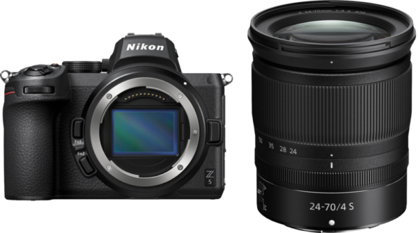 Aanbieding Nikon Z5 + Nikkor Z 24-70mm f/4 S - ean 4960759907349