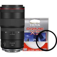 Koop Canon RF 100mm f/2.8L Macro IS USM + Hoya UV Filter - 6095613863849