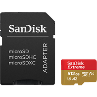 Koop SanDisk MicroSDXC Extreme 512GB 130MB/s - 619659189648