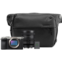 Koop Sony A7C II Zilver Travel Kit - 6151115834876