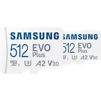 Koop Samsung Micro SDXC EVO Plus 512 GB Duo Pack - 6151123095009