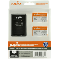 Koop Jupio Kit: Battery NP-BX1 (2x) + USB Double-Sided Charger - 8718503027814