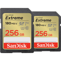 Koop SanDisk SDXC Extreme 256GB 130MB/s DuoPack - 6151130658600