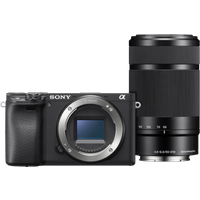 Koop Sony Alpha A6400 + E PZ 16-50mm II + 55-210mm - 6151120995920
