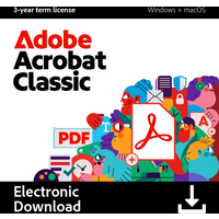 Koop Adobe Acrobat Classic 3 Jaar - Digitaal -