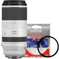 Koop Canon RF 100-500mm f/4.5-7.1L IS USM + Hoya UV Filter - 6095613858845