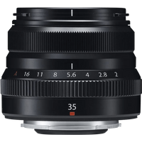 Koop Fujifilm XF 35mm f/2.0 R Zwart - 4547410310405