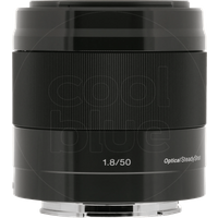Koop Sony E 50mm f/1.8 OSS Zwart - 4905524952414