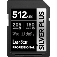 Koop Lexar Professional SDXC Silver Plus 512GB 150MB/s - 0843367134151