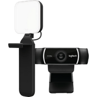 Koop Logitech Litra Glow Streaming Lamp + C922 Pro Stream - 6095611563512