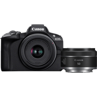 Koop Canon EOS R50 + RF-S 18-45mm f/4.5-6.3 IS STM + RF 50mm f/1.8 STM - 6151147835889